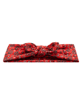 Red Paisley Headband